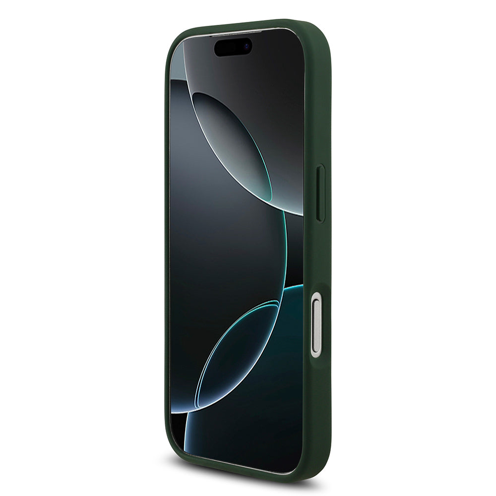 Lacoste iPhone 17 Pro Orjinal Lisanslı M-safe Şarj Özellikli PU Deri Tasarımlı Metal Logolu Kılıf Lacoste iPhone 17 Pro Orjinal Lisanslı M-safe Şarj Özellikli PU Deri Tasarımlı Metal Logolu Kılıf